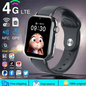 BOALZETD SmartWatch LBS Location SOS Phone Call SIM Card Camera Photo Alarm Clock Children Electronic Watch Gift For Boy Girls