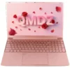 QMDZ 11th Gen Laptop Intel Celeron N5095 Windows 11 Pro Up to 32GB RAM 128GB-2TB SSD 2.4G/5G WiFi + BT Cute Pink Keyboard