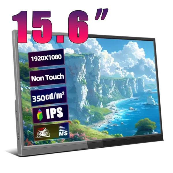 15.6/11.6/13.3 Inch Portable Monitor 60Hz Panel HDMI-compatible With PS4 PS5 Switch Laptop Built-in Speaker