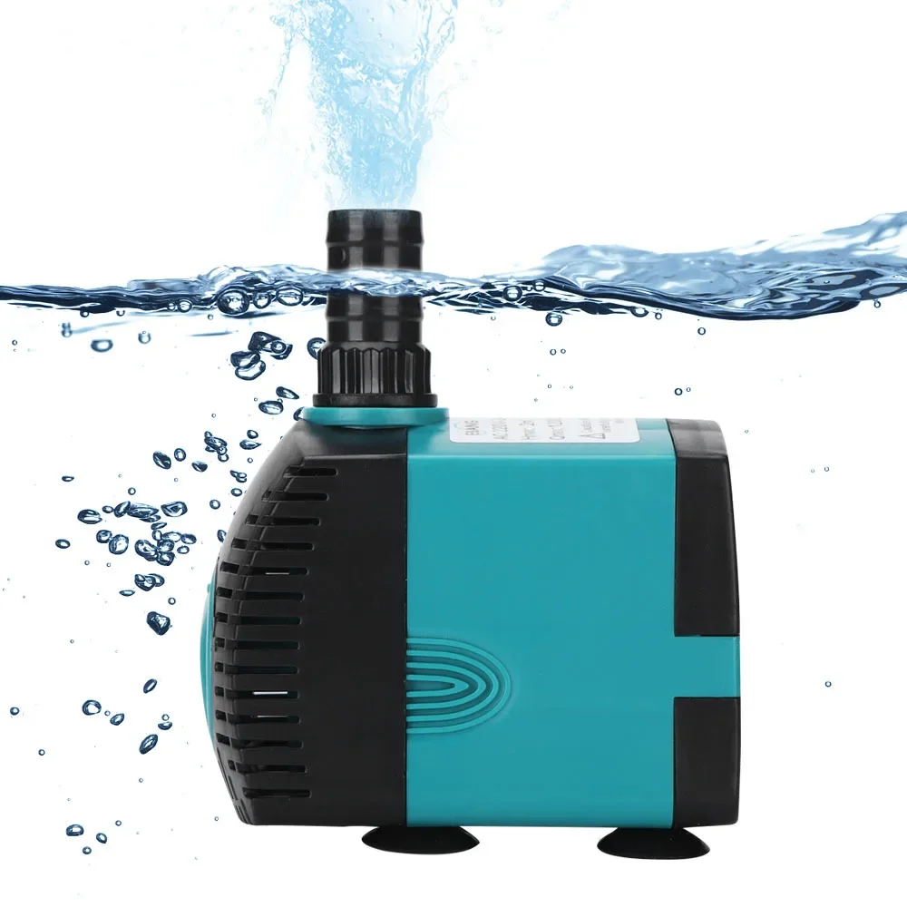 Water Pump Aquarium Submersible Circulating Water Pump Fish Pond Pump Fish Tank Side Suction Pump