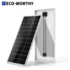 ECO-WORTHY 195 Watt Solar Panel 12 Volt Monocrystalline Solar Panel High Efficiency PV Module Power Charger for Sunsheds,RVs